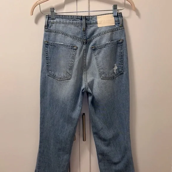 GRLFRND - The Harlow High Rise Boot With Slit (25) in Hudson Yards - Jeans - Picture 4 of 7